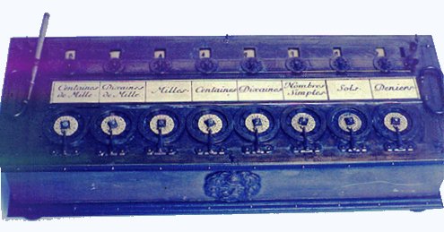 A six digit Pascaline with derniers and sols