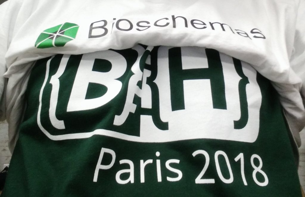 Bioschemas at the Biohackathon