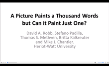 Title screen of video. Links to video.