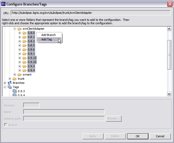 Configure